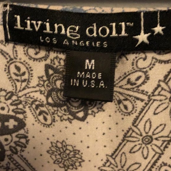 Living Doll Los Angeles Boho Top - Picture 3 of 3